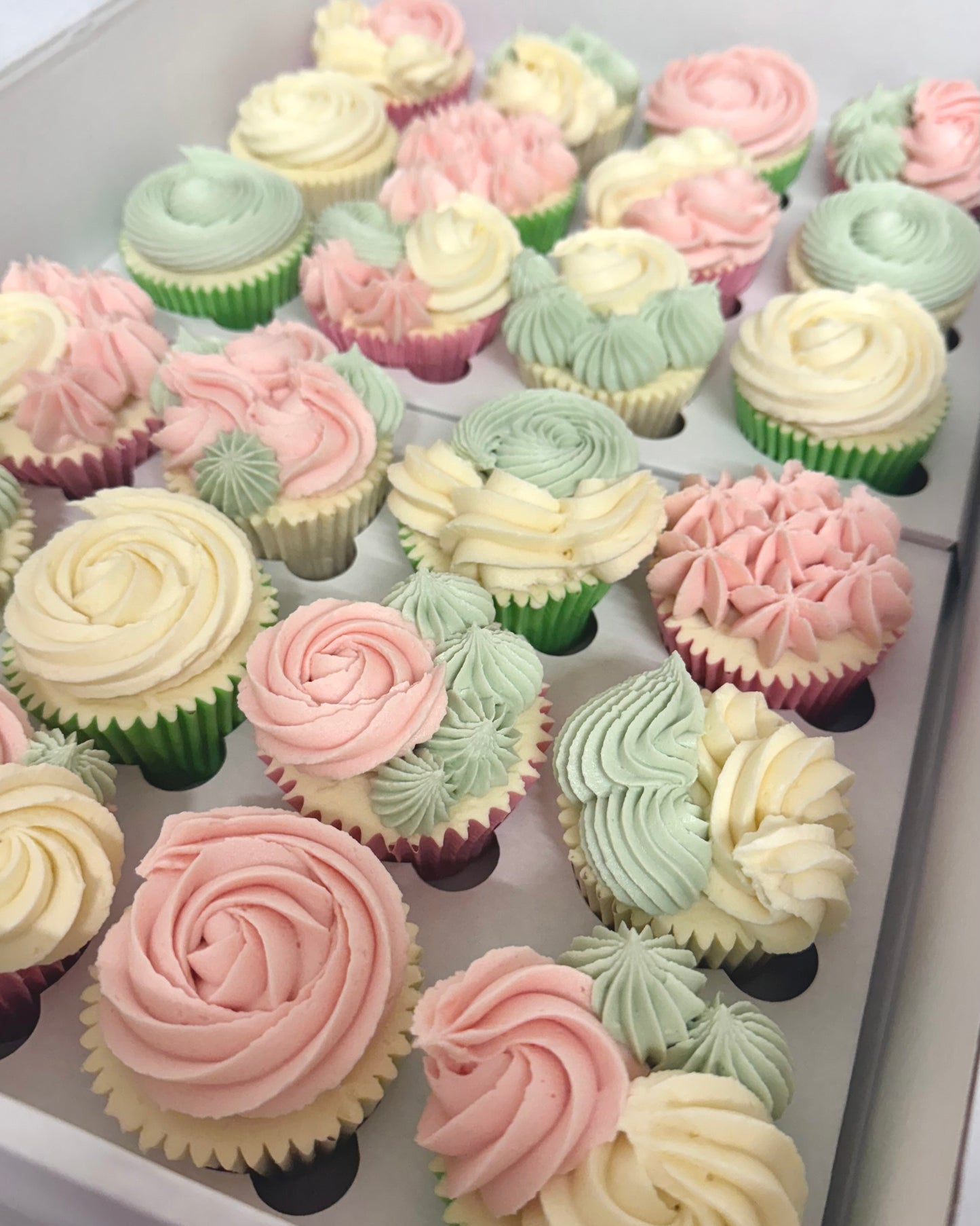 Floral Cupcakes