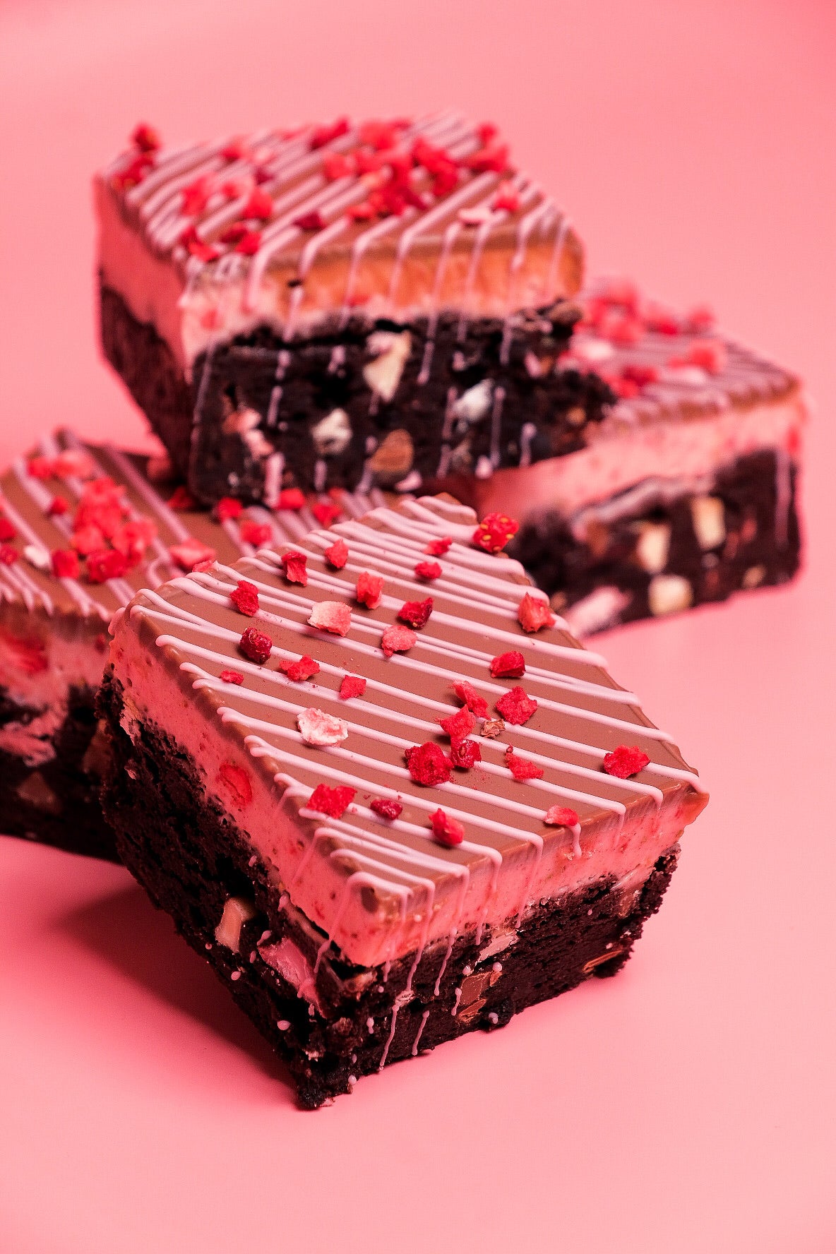 Strawberry Chocolate Brownie