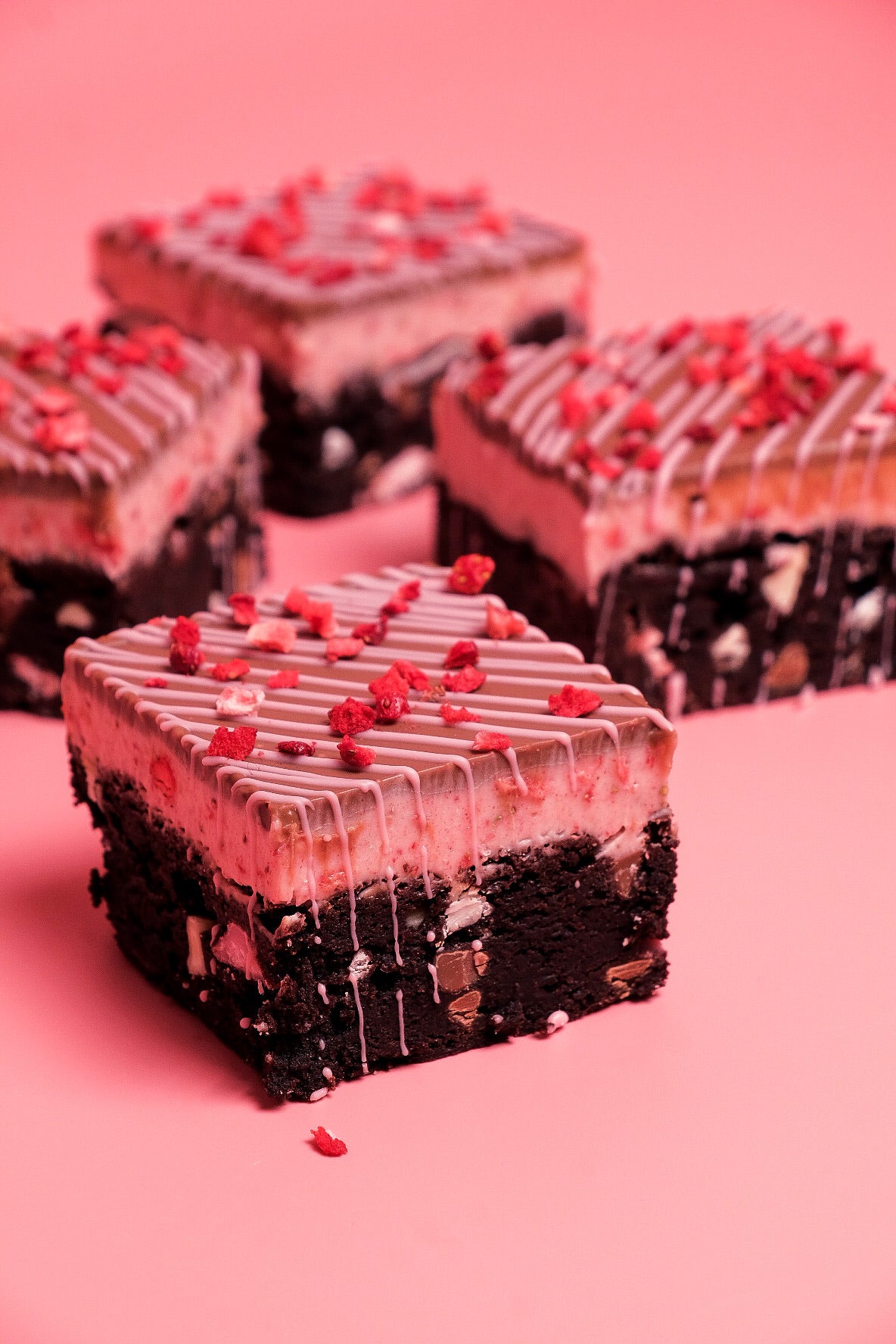 Strawberry Chocolate Brownie