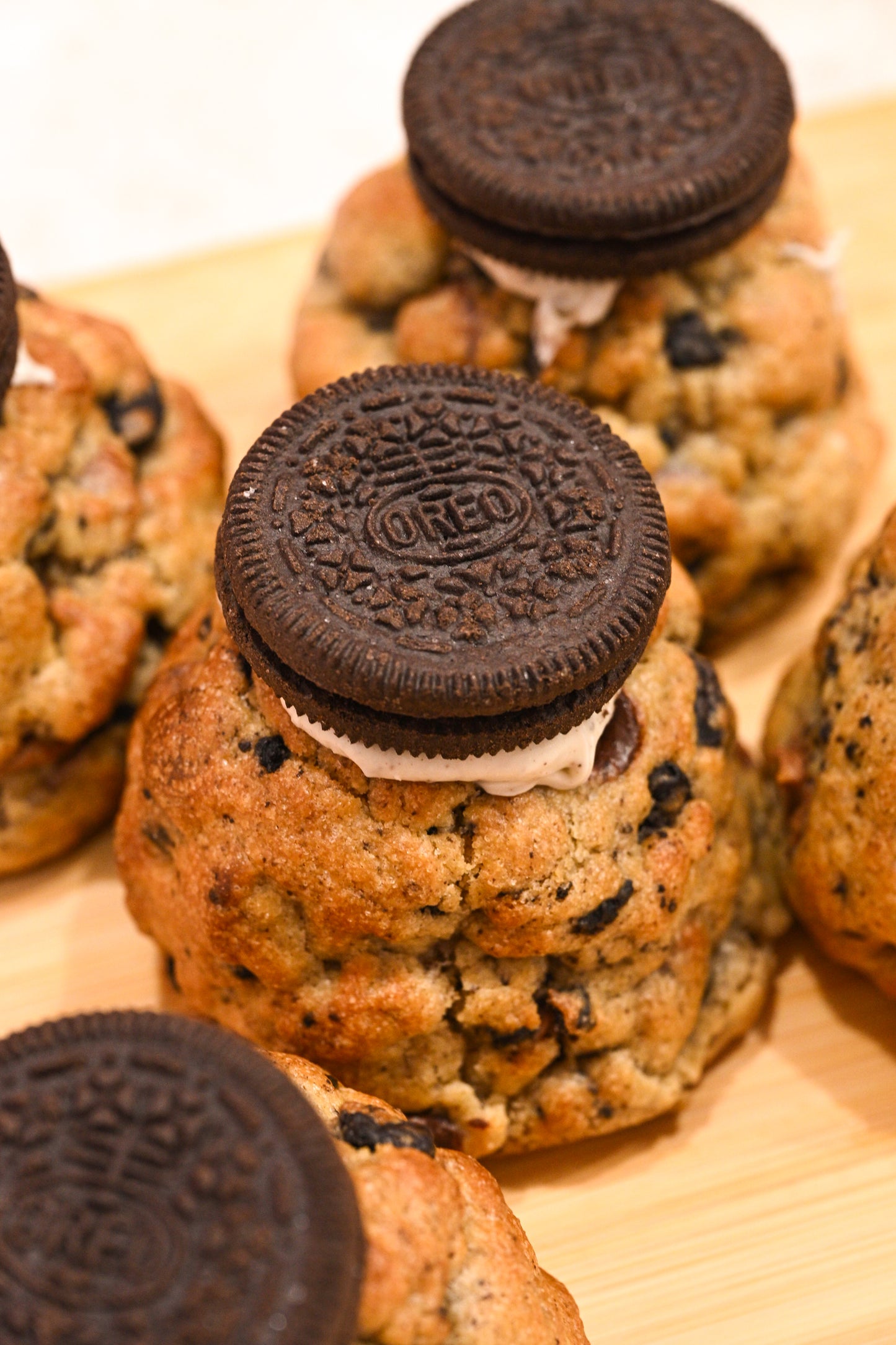 Oreo Stuffed Cookies