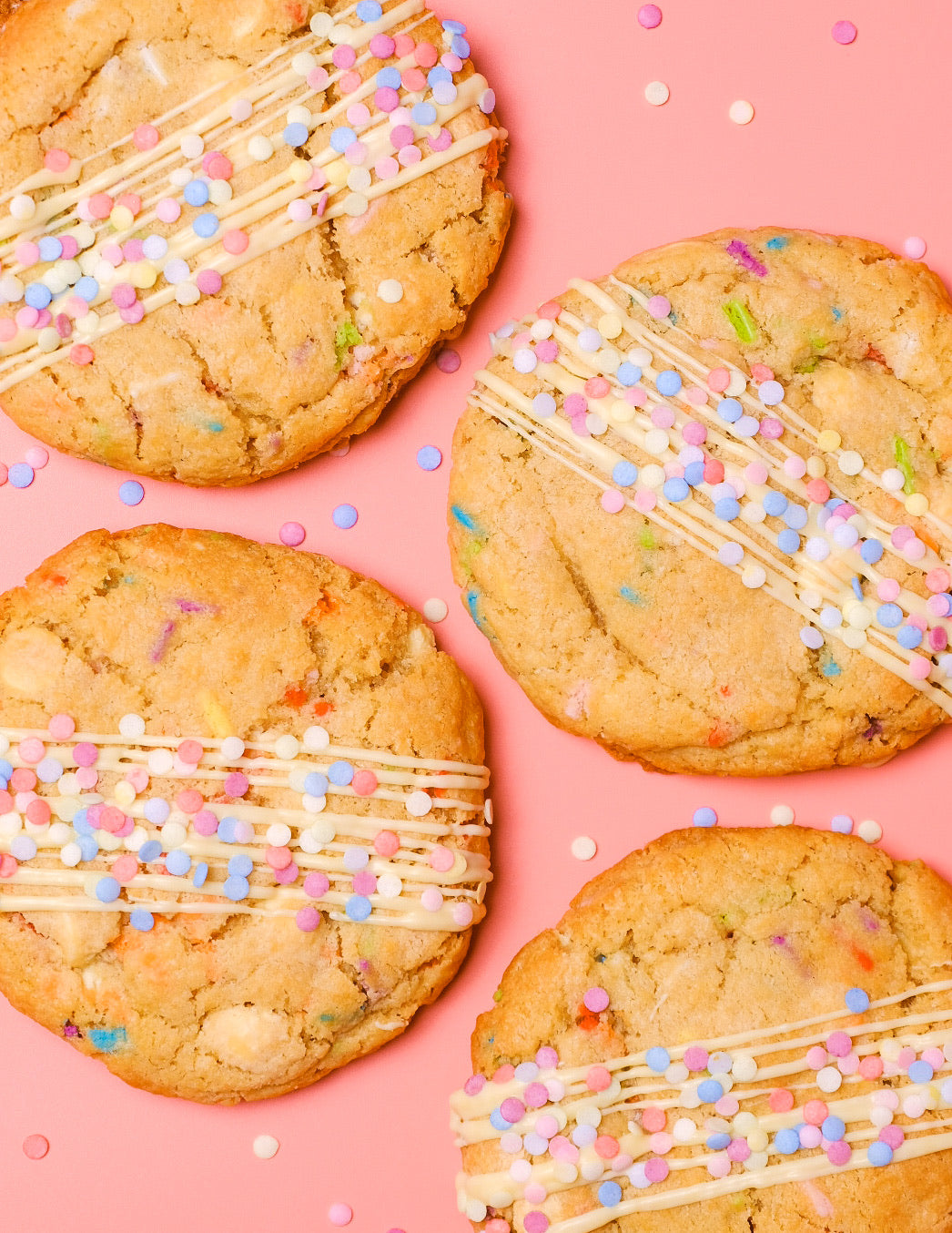 Funfetti Stuffed Cookies