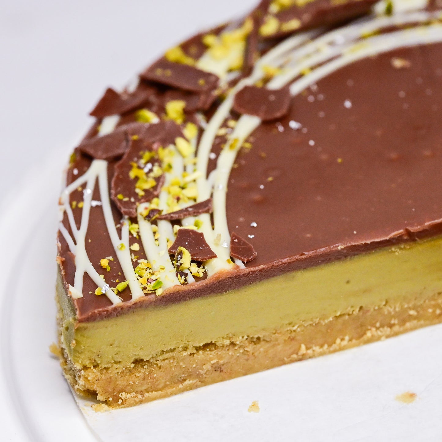 Dubai Pistachio Chocolate Tart