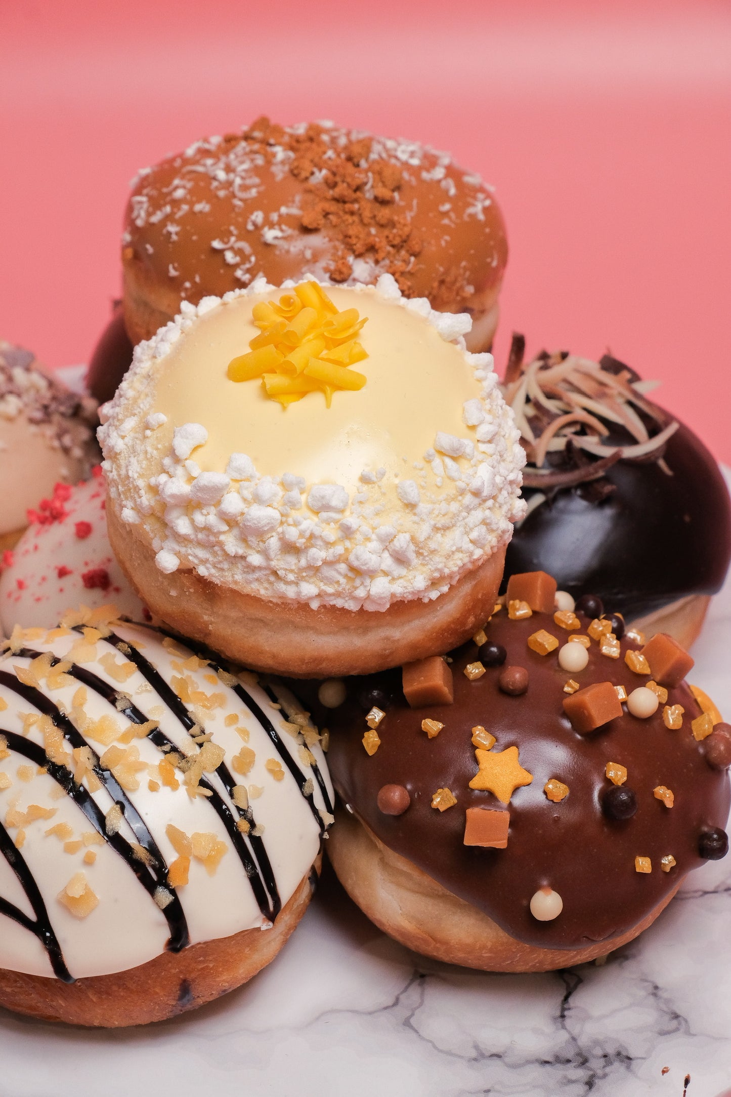 Lemon Meringue Donuts
