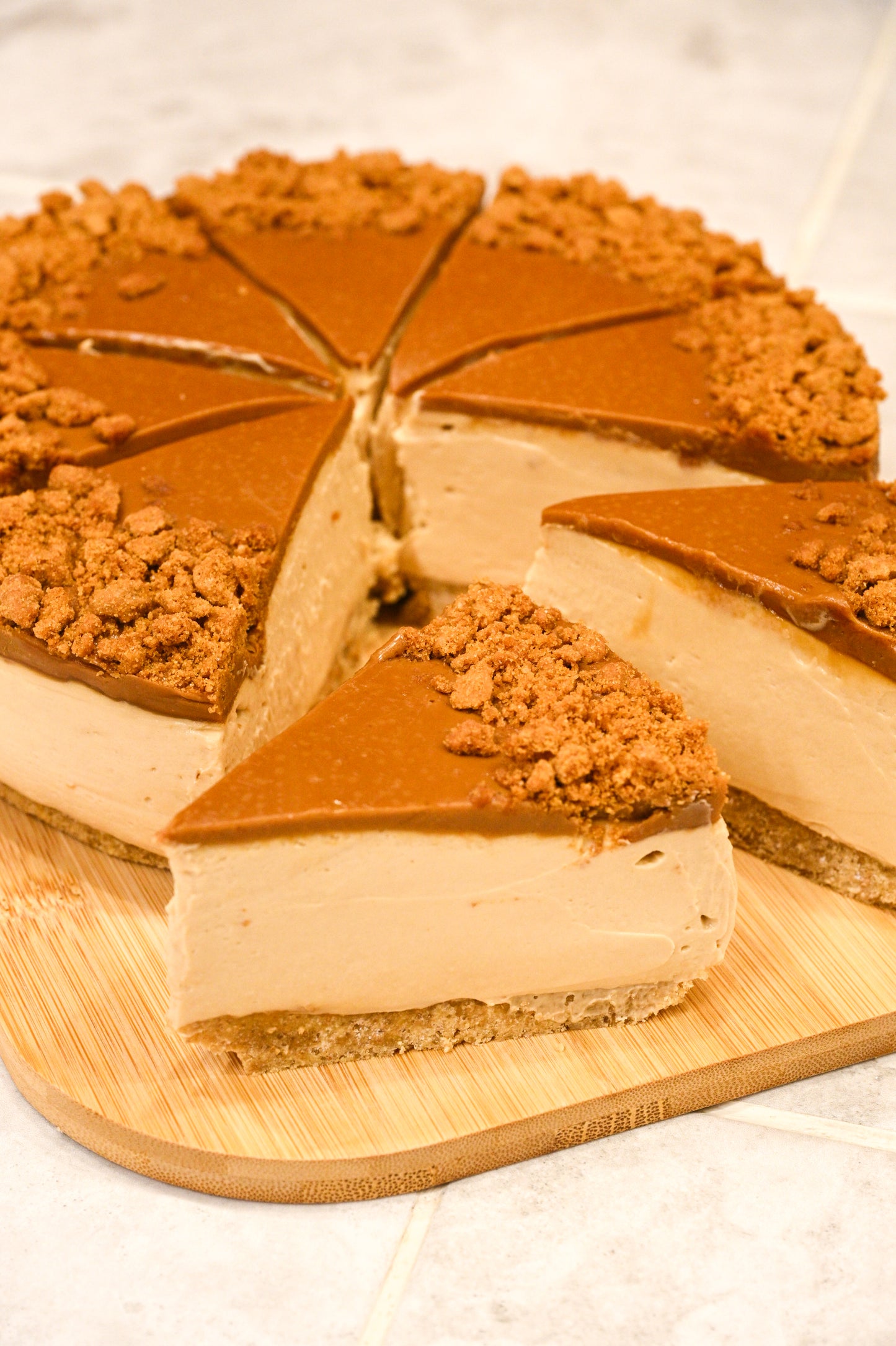8" Biscoff Cheesecake