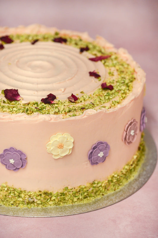 Pistachio & Rose Cake