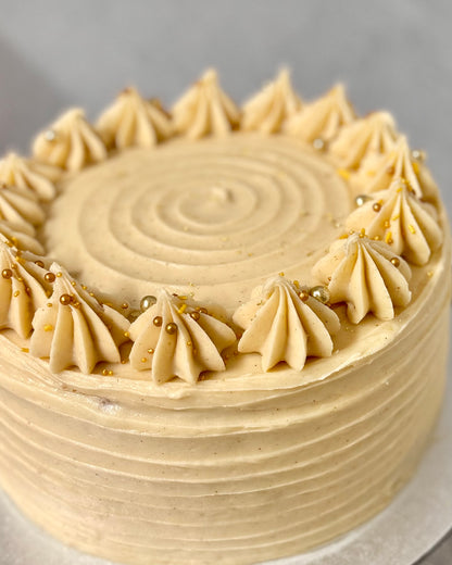 Carrot Cake + Brown Butter Maple Cream Cheese Frosting