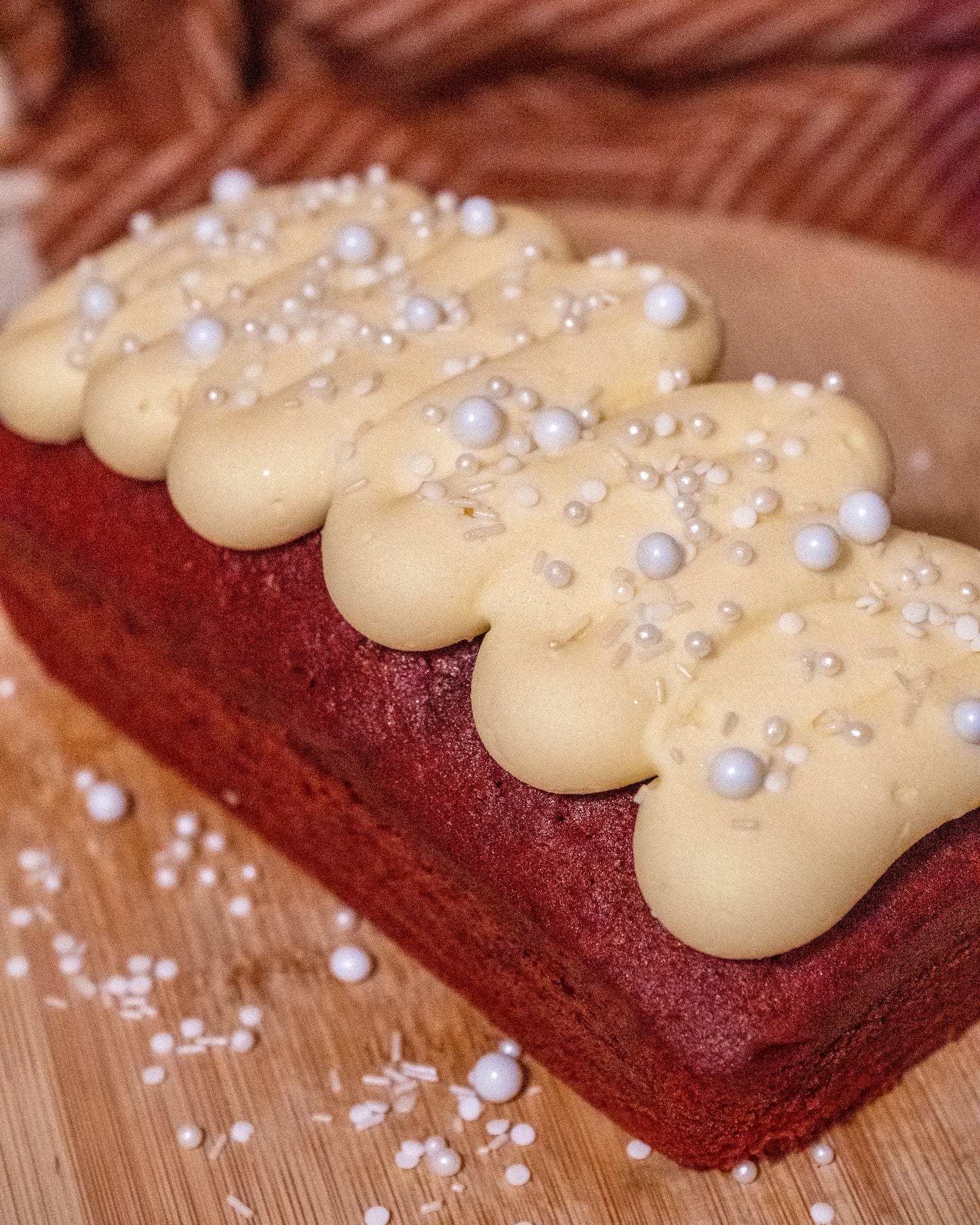 Red Velvet Loaf Cake