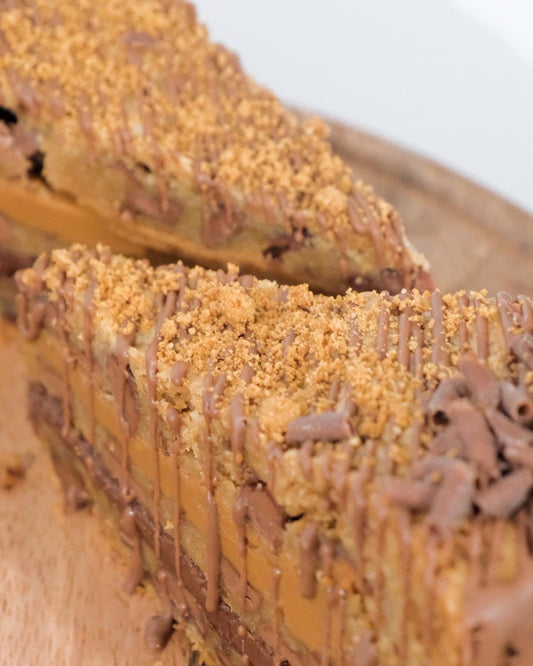 Biscoff & Nutella Cookie Pie