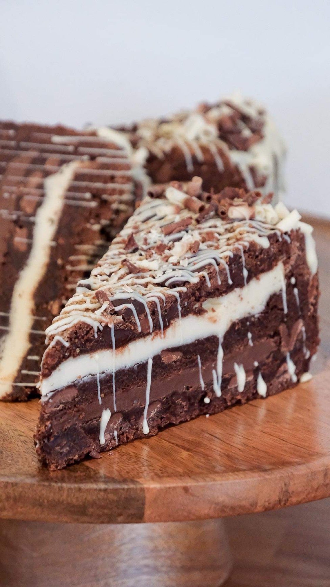 Triple Chocolate Cookie Pie