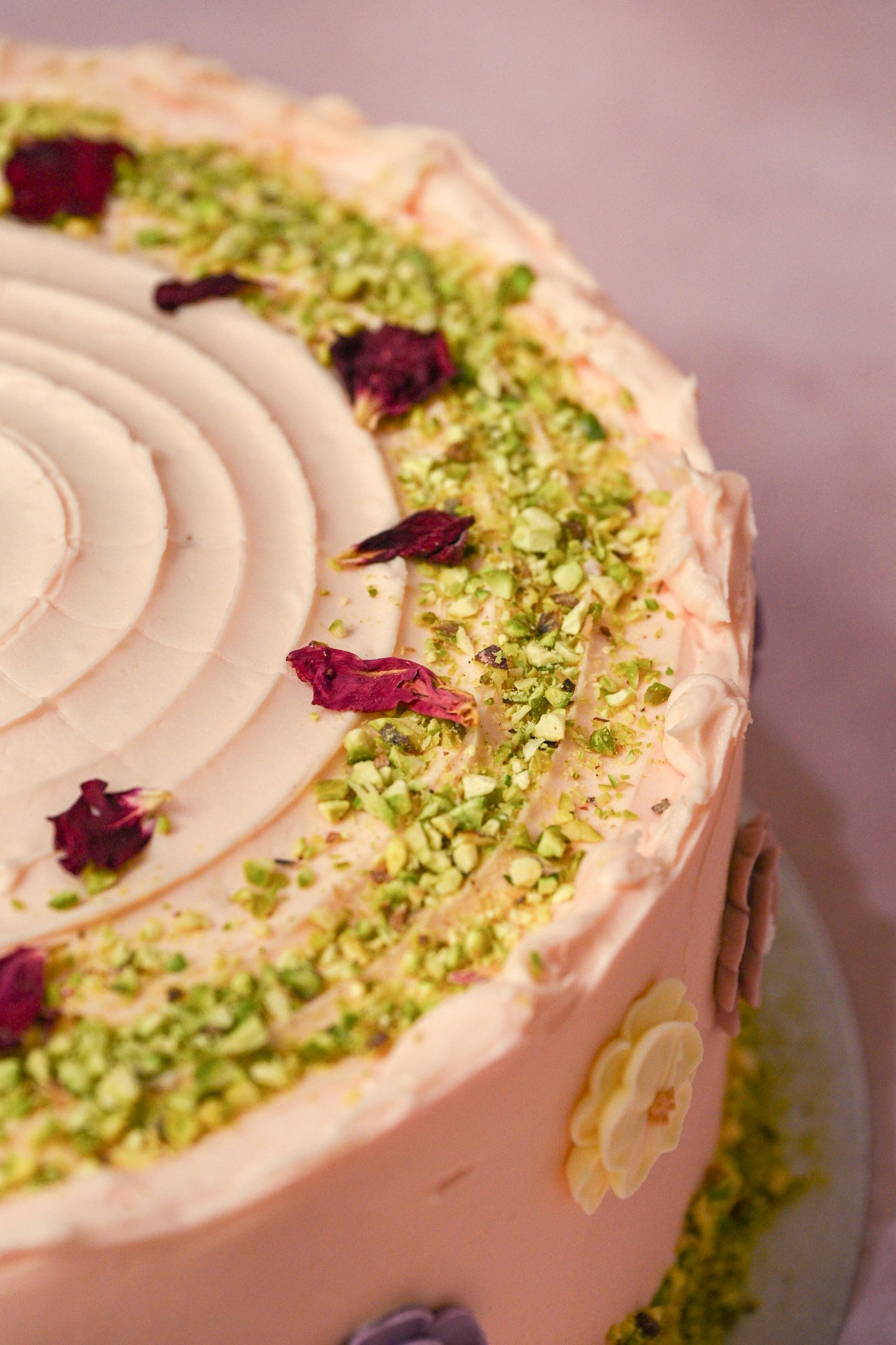 Pistachio & Rose Cake