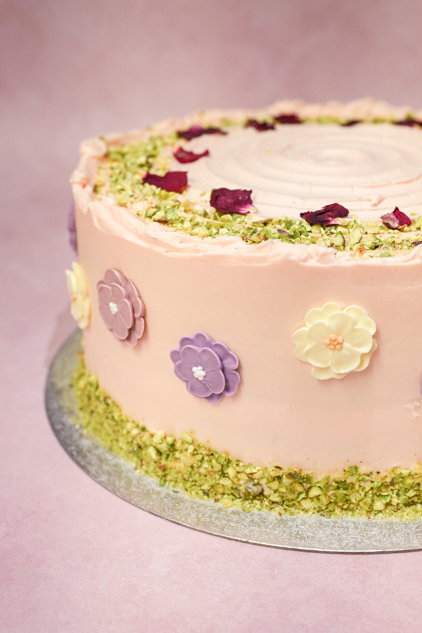 Pistachio & Rose Cake