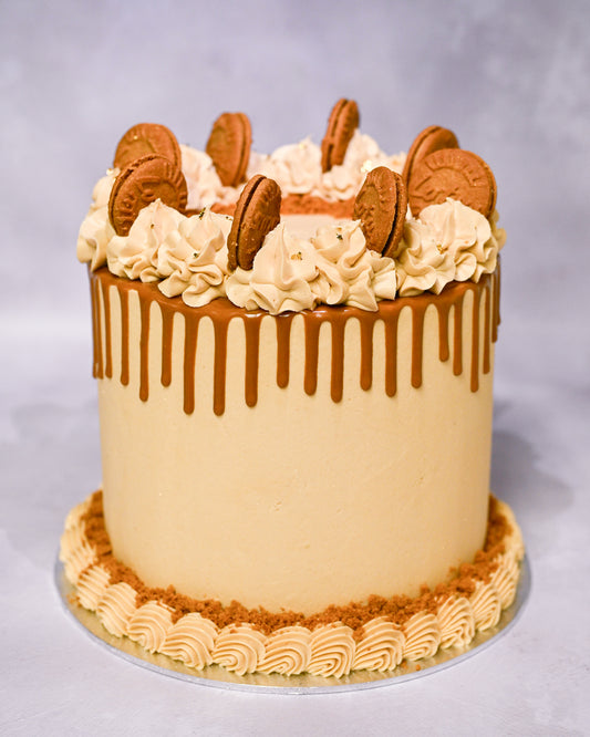 Biscoff Drip Cake