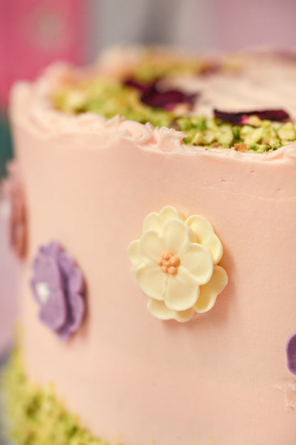 Pistachio & Rose Cake