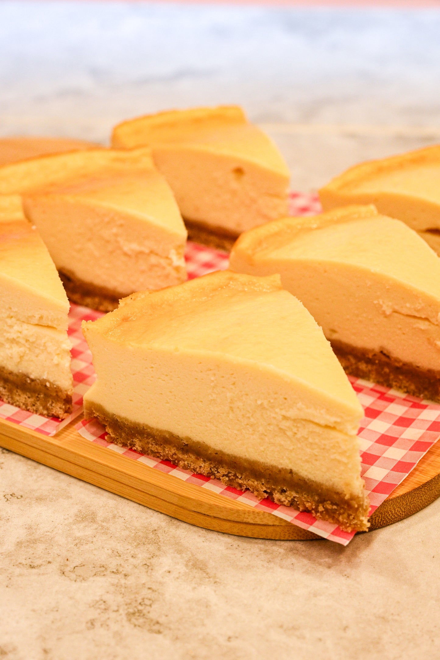 8" Vanilla New York Baked Cheesecake