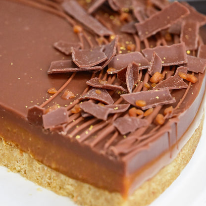 Caramel & Milk Chocolate Tart