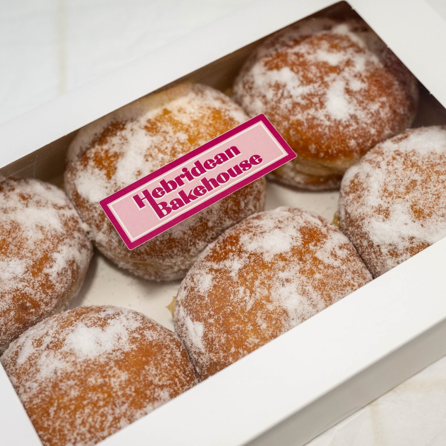 Vanilla Custard Filled Donuts