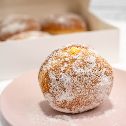 Vanilla Custard Filled Donuts
