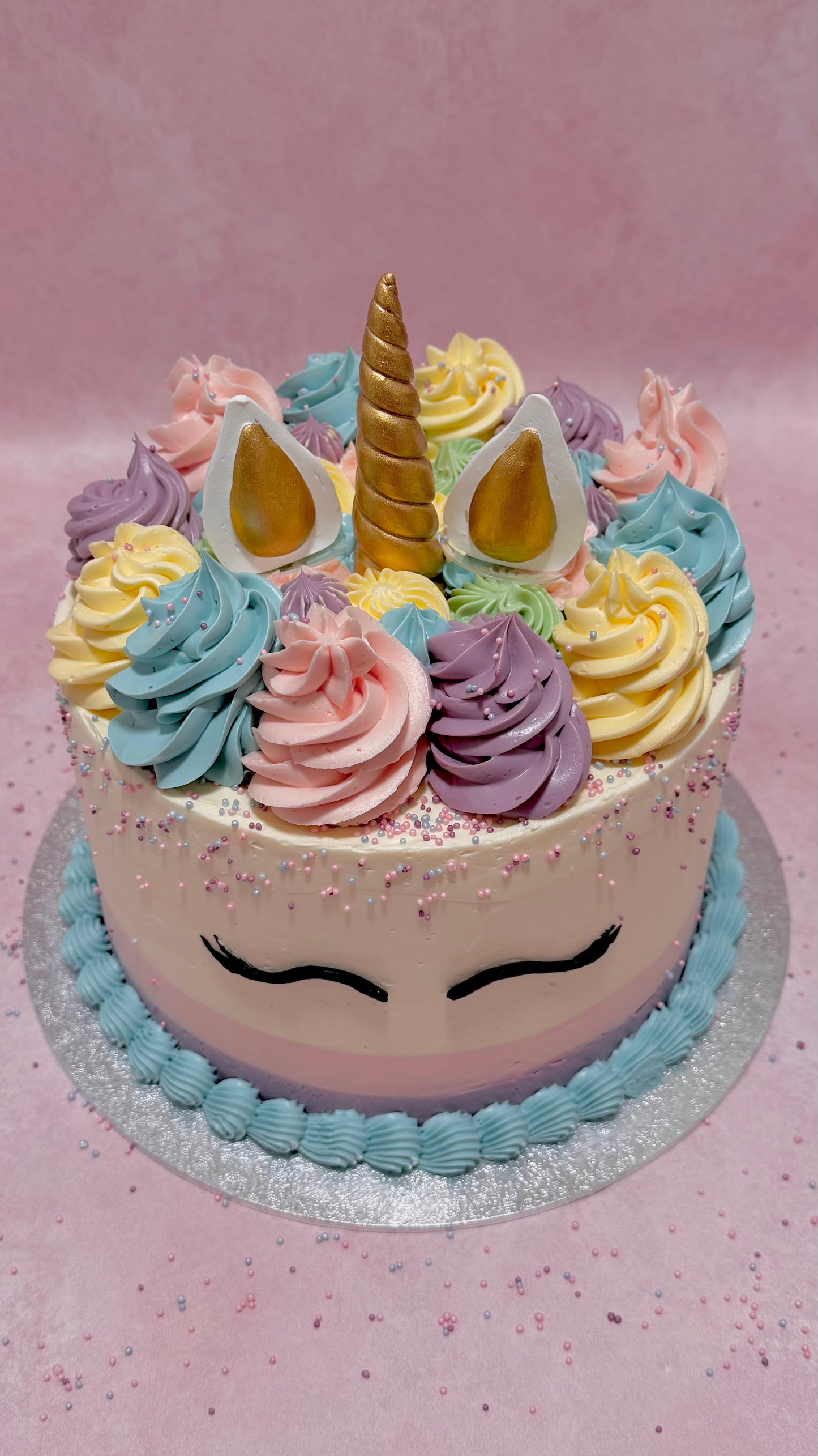 Unicorn Funfetti Cake