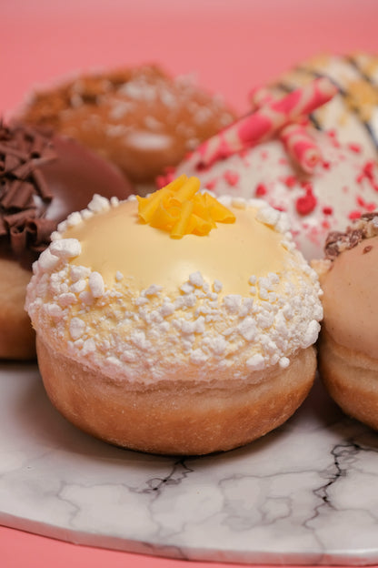 Lemon Meringue Donuts
