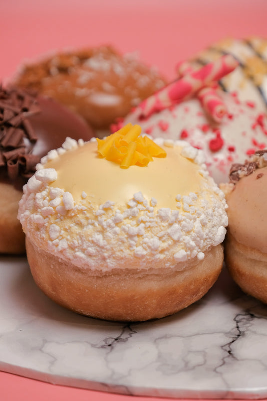 Lemon Meringue Donuts