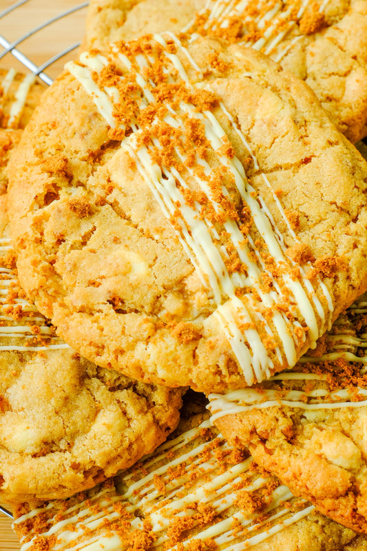 Biscoff Stuffed Cookies