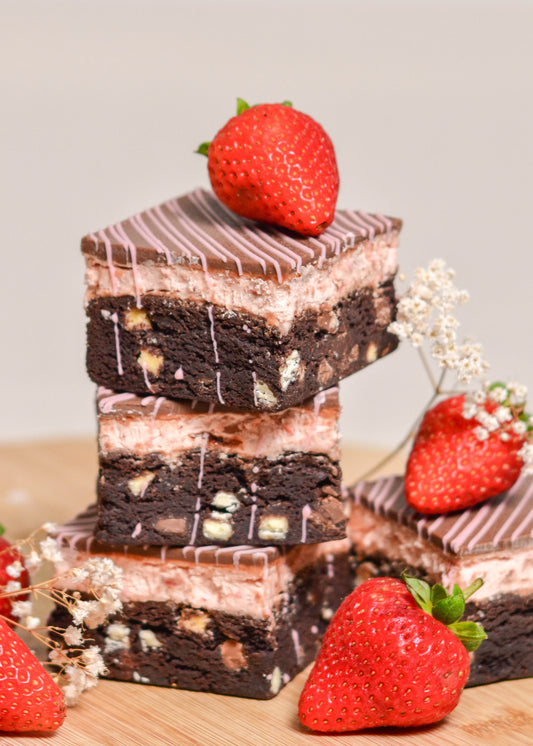 Strawberry Chocolate Brownie