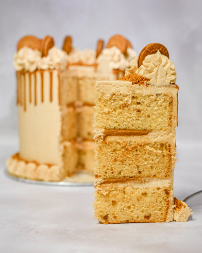 Biscoff Drip Cake