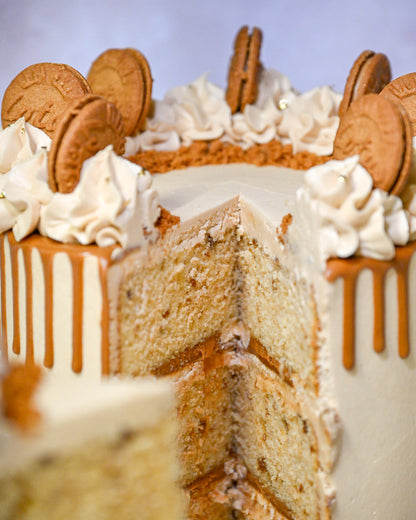 Biscoff Drip Cake