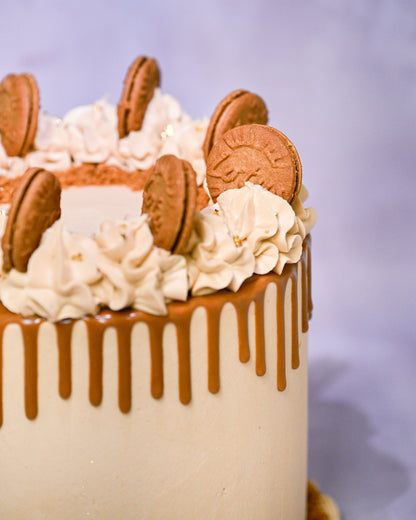 Biscoff Drip Cake