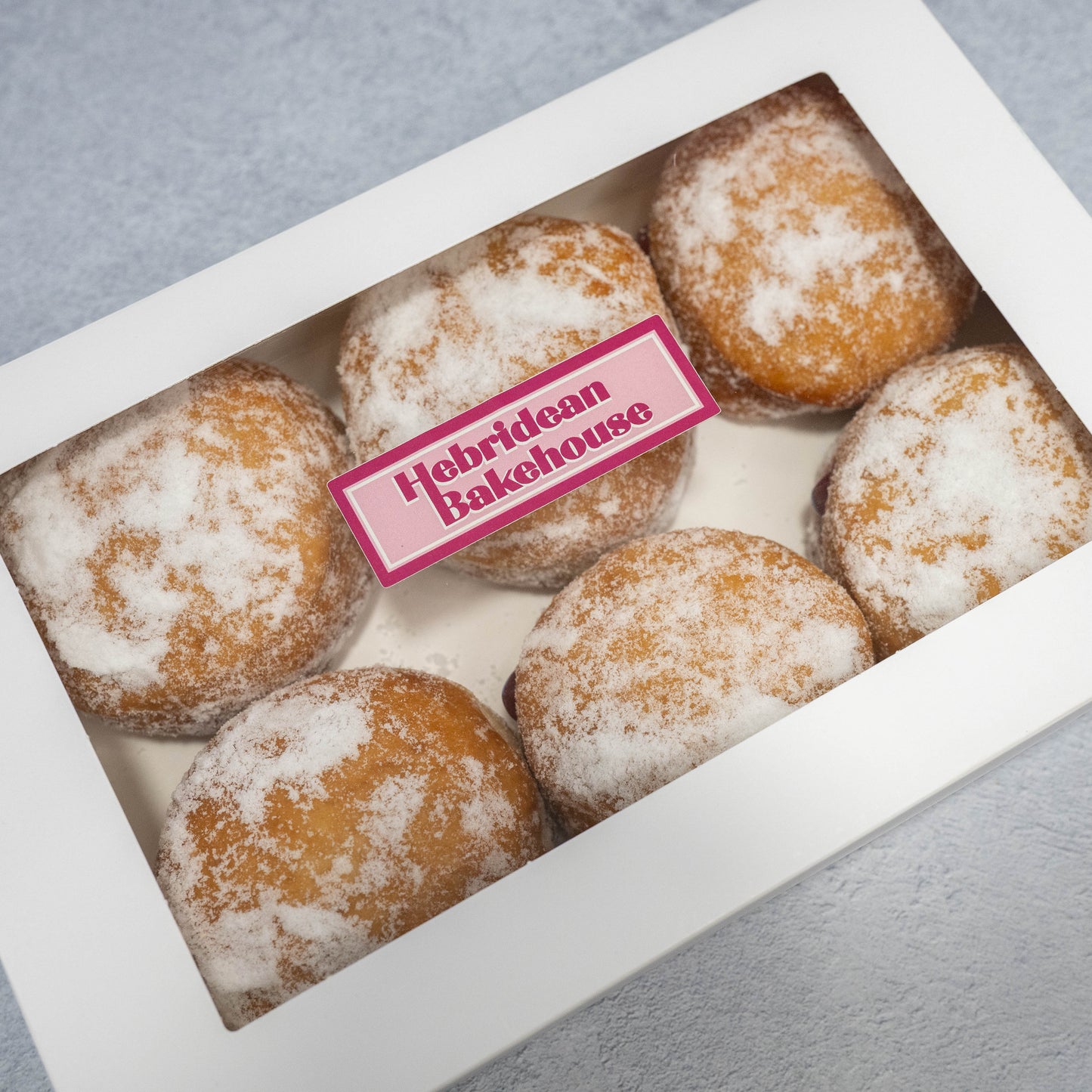 Raspberry Jam Filled Donuts